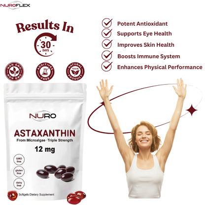 Nuroflex - Premium Astaxanthin SoftGel Capsules